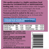 Evanger's Classic All Life Stages Beef, Chicken, & Liver Wet Dog Food (12.5oz) from The Family Pet