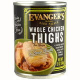 Evanger's All Life Stages Whole Chicken Thighs Wet Dog Can (12oz) from The Family Pet