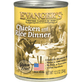 Evanger's Classic All Life Stages Chicken & Rice Wet Dog Can (12.5oz) from The Family Pet