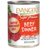 Evanger's Super Premium Beef All Life Stages, Limited Ingredient Wet Dog Food (12.5oz) from The Family Pet