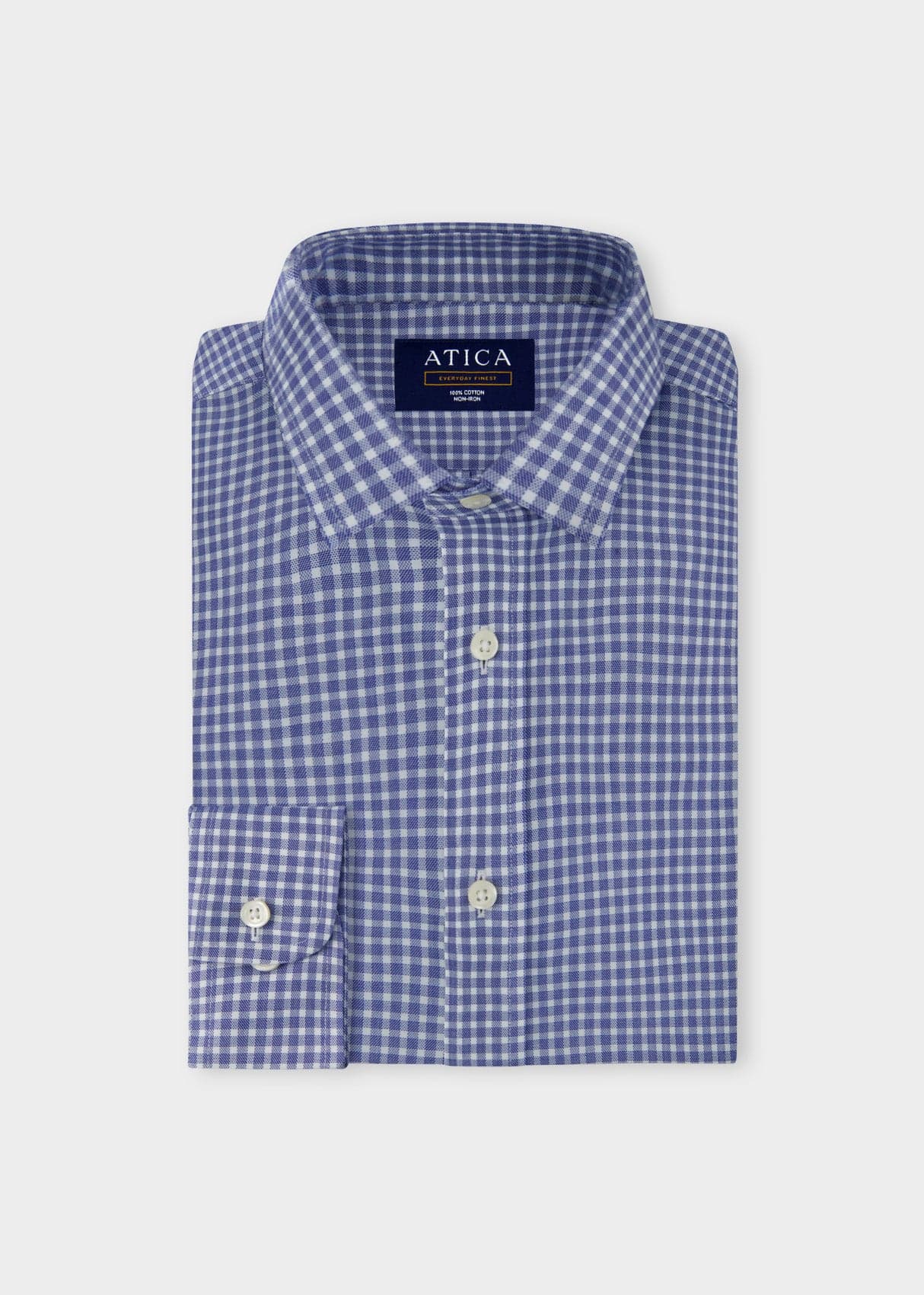 EVERYDAY Blue Gingham Shirt from Atica Man