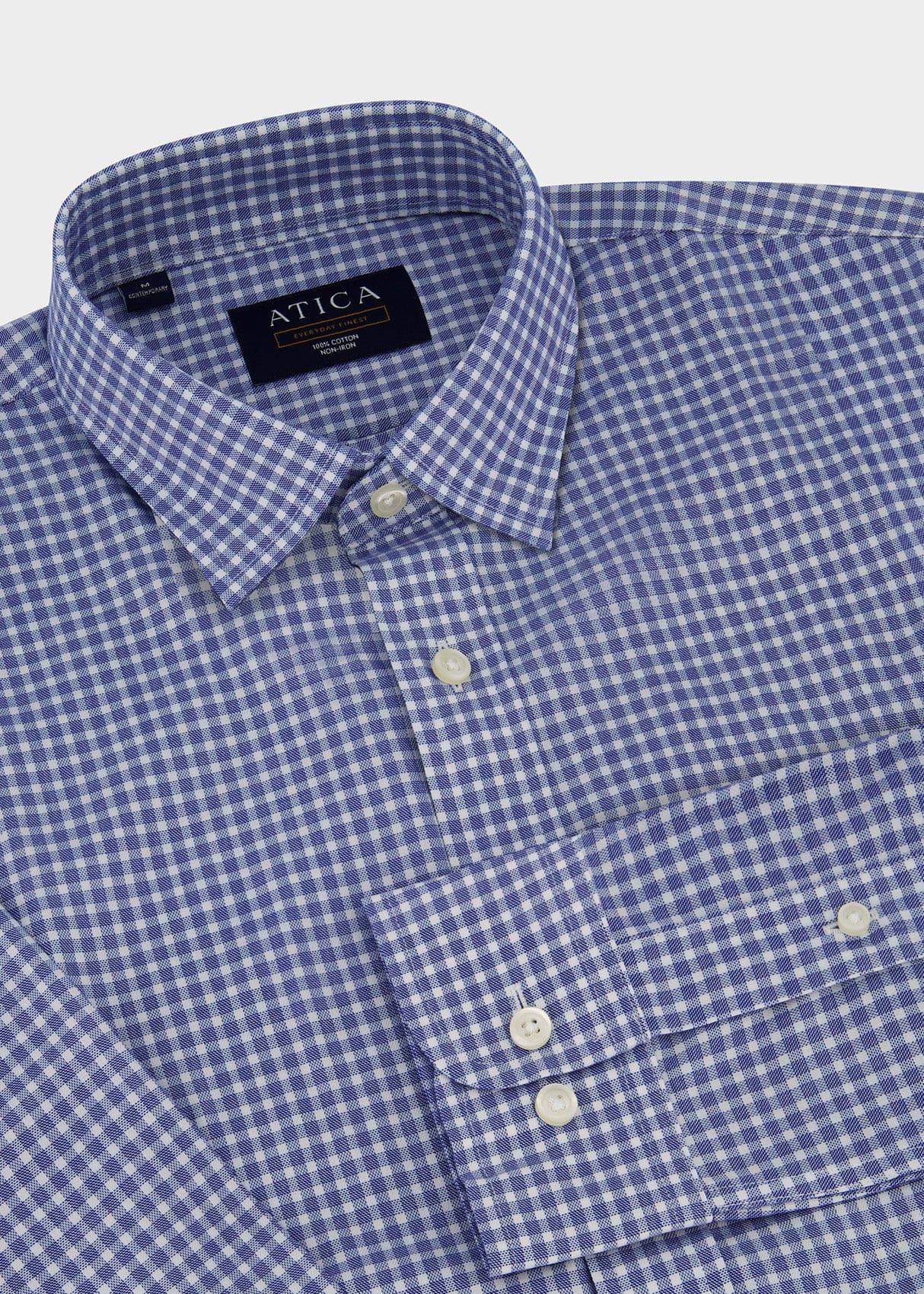 EVERYDAY Blue Gingham Shirt from Atica Man