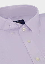 EVERYDAY Lavender Micro Grid Shirt from Atica Man