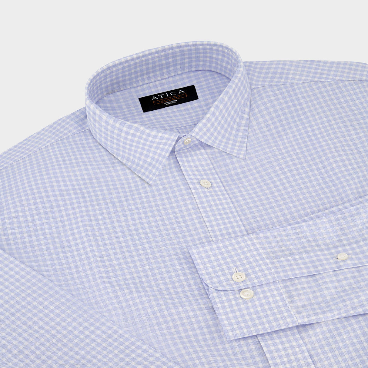 EVERYDAY Light Blue Gingham Shirt from Atica Man