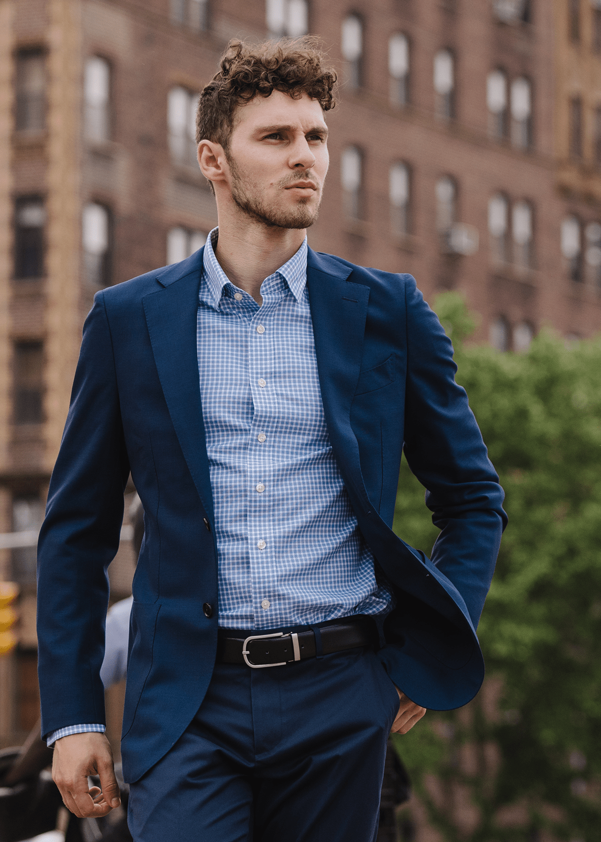 EVERYDAY Light Blue Gingham Shirt from Atica Man