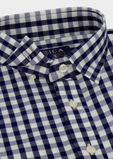 EVERYDAY Navy Gingham Shirt from Atica Man