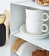 Stackable Countertop Shelf - Two Sizes - Steel from Yamazaki Home