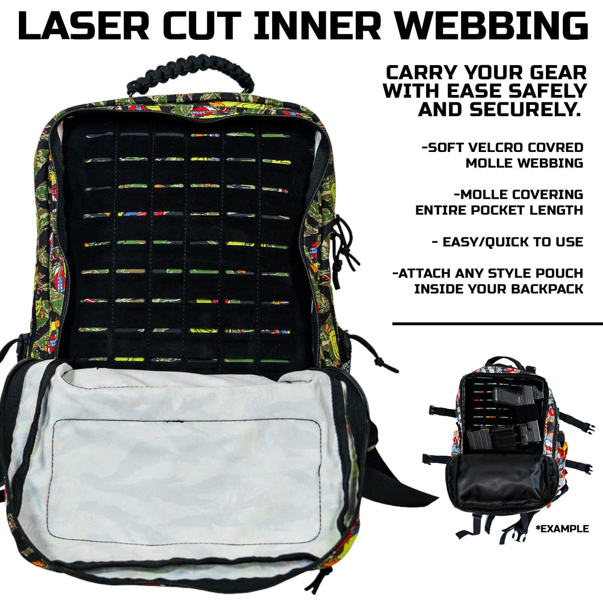 35L Sack™ Backpack | Kalagush Edition from Combat Iron Apparel
