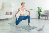 Yoga Mat | 6mm Thick | Blue | Non-Slip | Eco Friendly | Yune Yoga | Gabbro from Yune Yoga