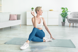 Yoga Mat | 6mm Thick | Blue | Non-Slip | Eco Friendly | Yune Yoga | Gabbro from Yune Yoga