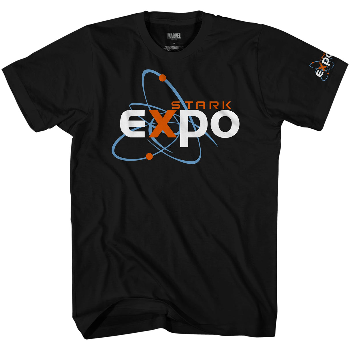 Iron Man Stark Expo Logo Marvel Adult T Shirt From Your Favorite T Shirts