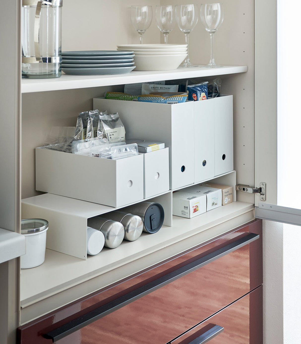 Riser Shelf [Set of 2] - Steel from Yamazaki Home