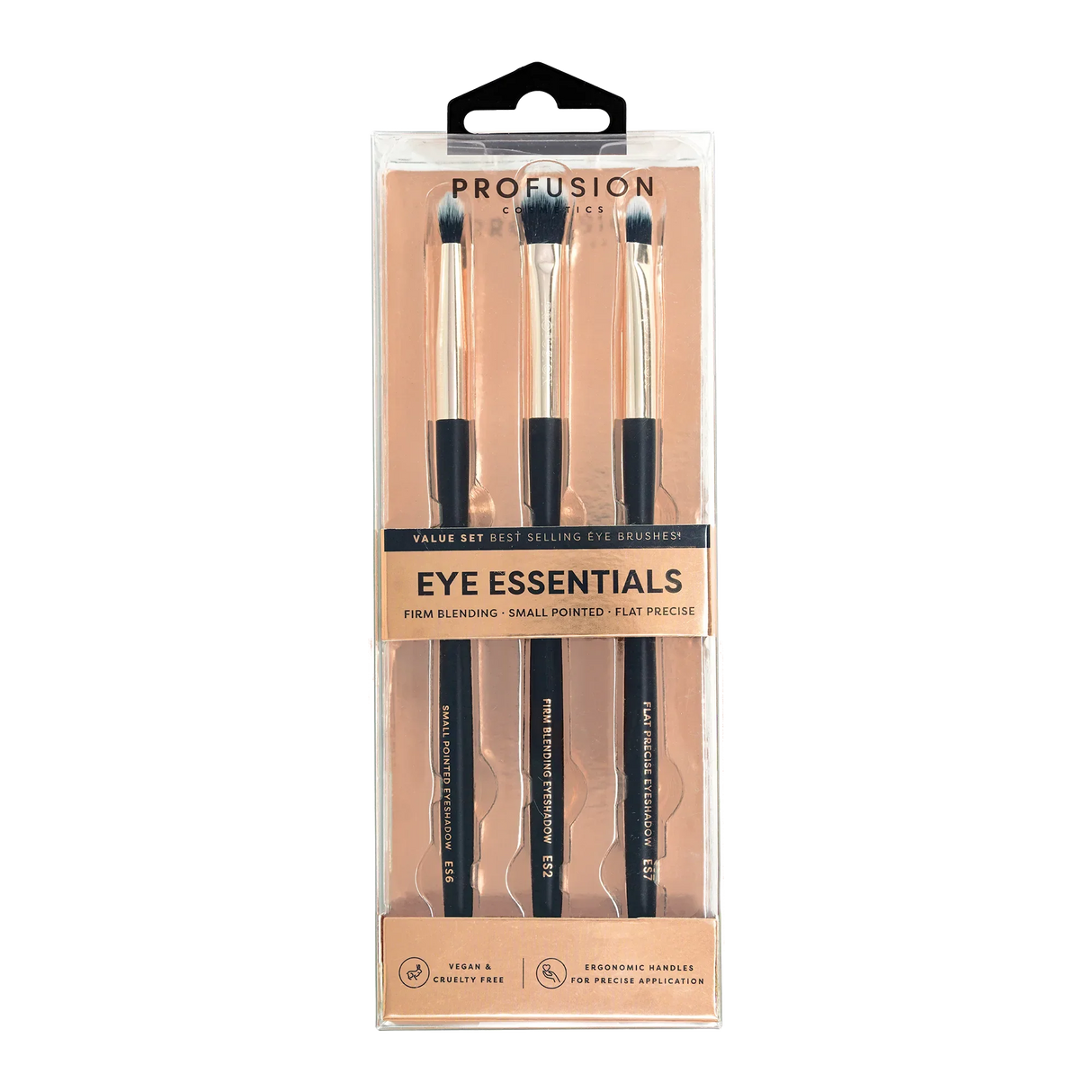 Artistry Eye Essentials | 3-pc Artistry Eye Brush Set from Profusion Cosmetics