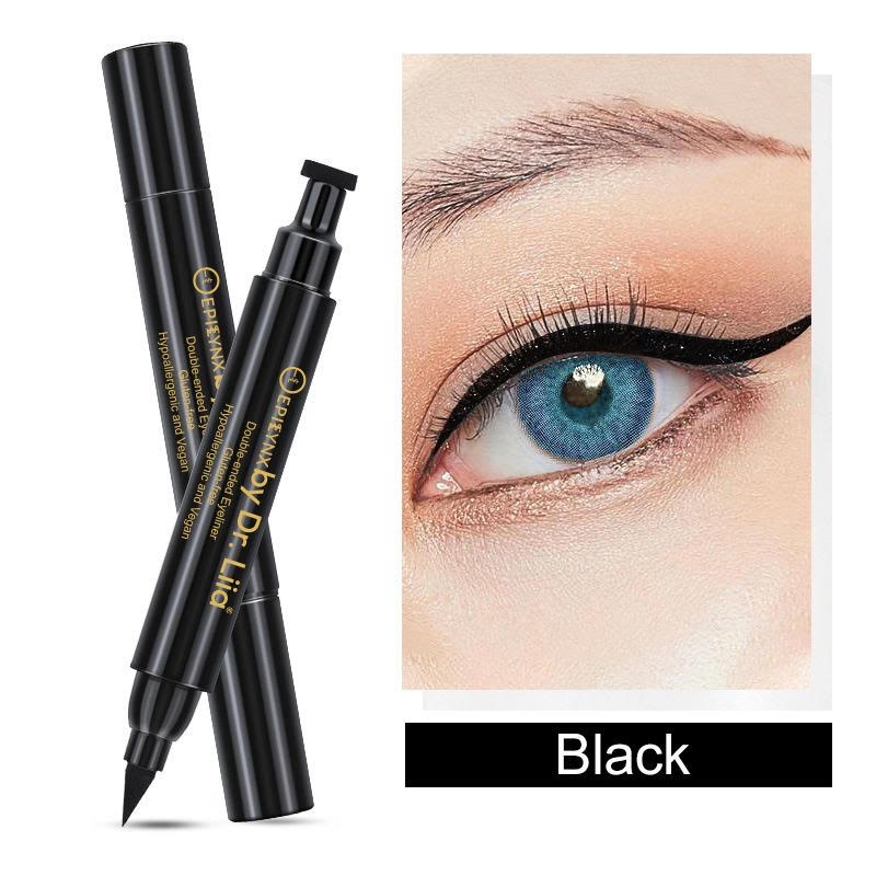 Double Ended Liquid Eyeliner for Winged Look from Epilynx Skincare and Cosmetics
