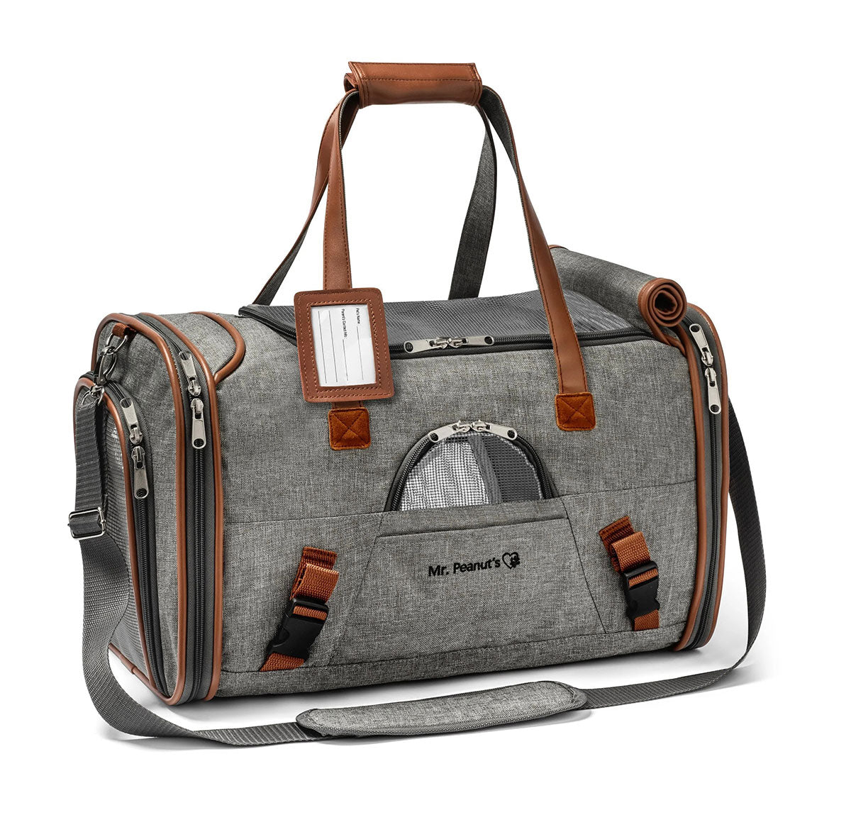 Mr. Peanut's Gold Series Standard Size Airline Compliant Pet Carrier from Mr. Peanut's Pet Carriers