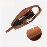 The Paavo Leather Pen Case | Leather Makeup Pouch from STEEL HORSE LEATHER