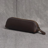 The Paavo Leather Pen Case | Leather Makeup Pouch from STEEL HORSE LEATHER