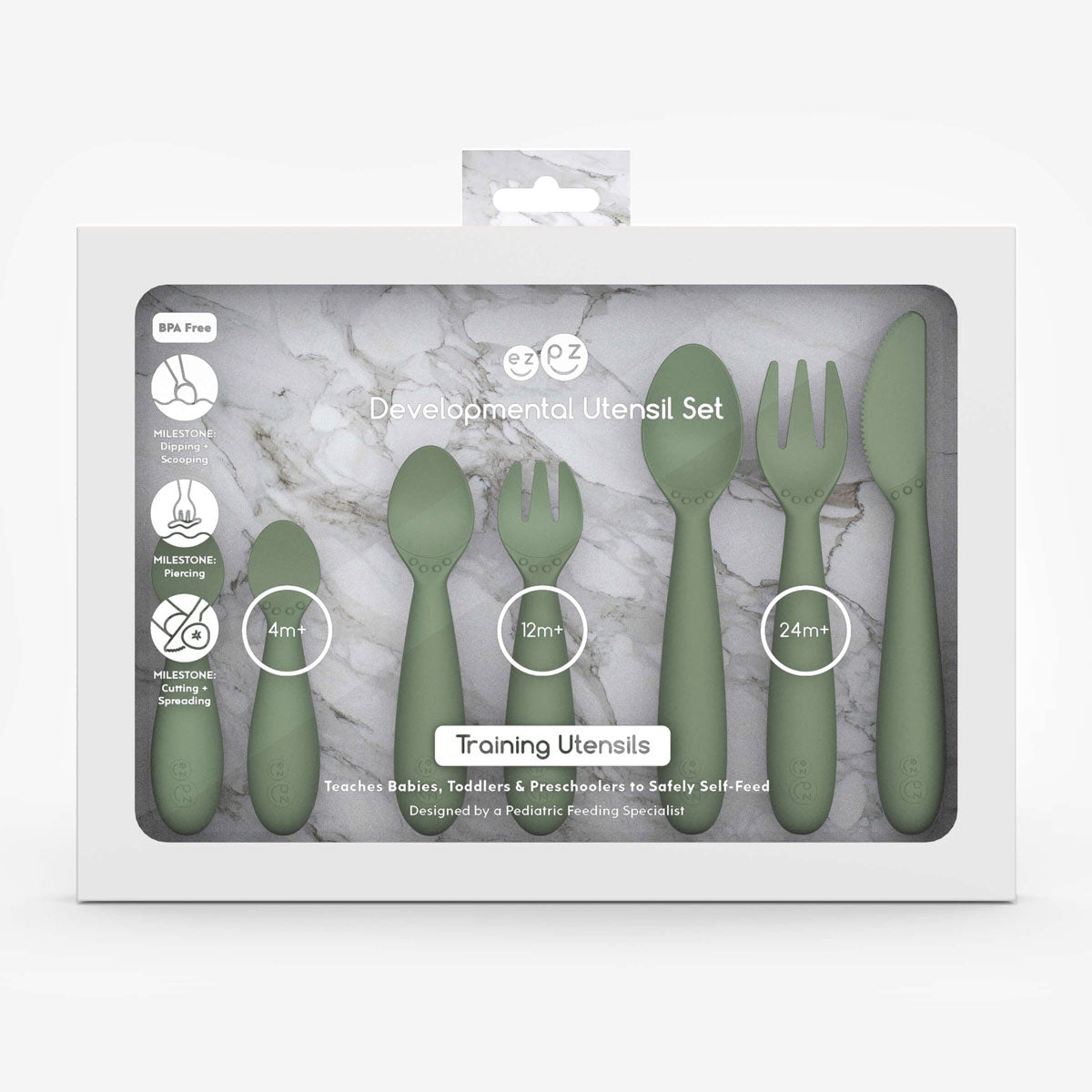 Developmental Utensil Set from ezpz