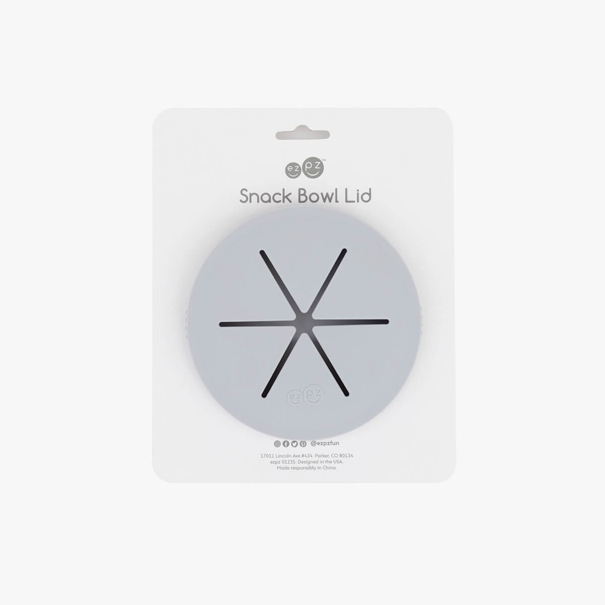 Snack Bowl Lid from ezpz