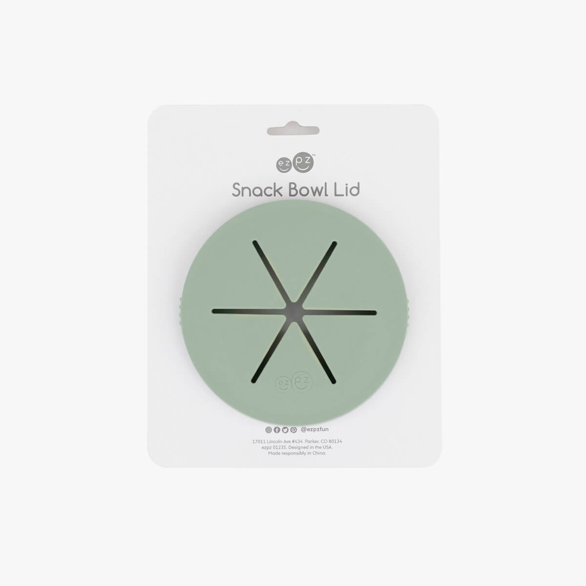 Snack Bowl Lid from ezpz