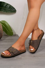Tilly Buckle Thick Sole Slippers from Threaded Pear