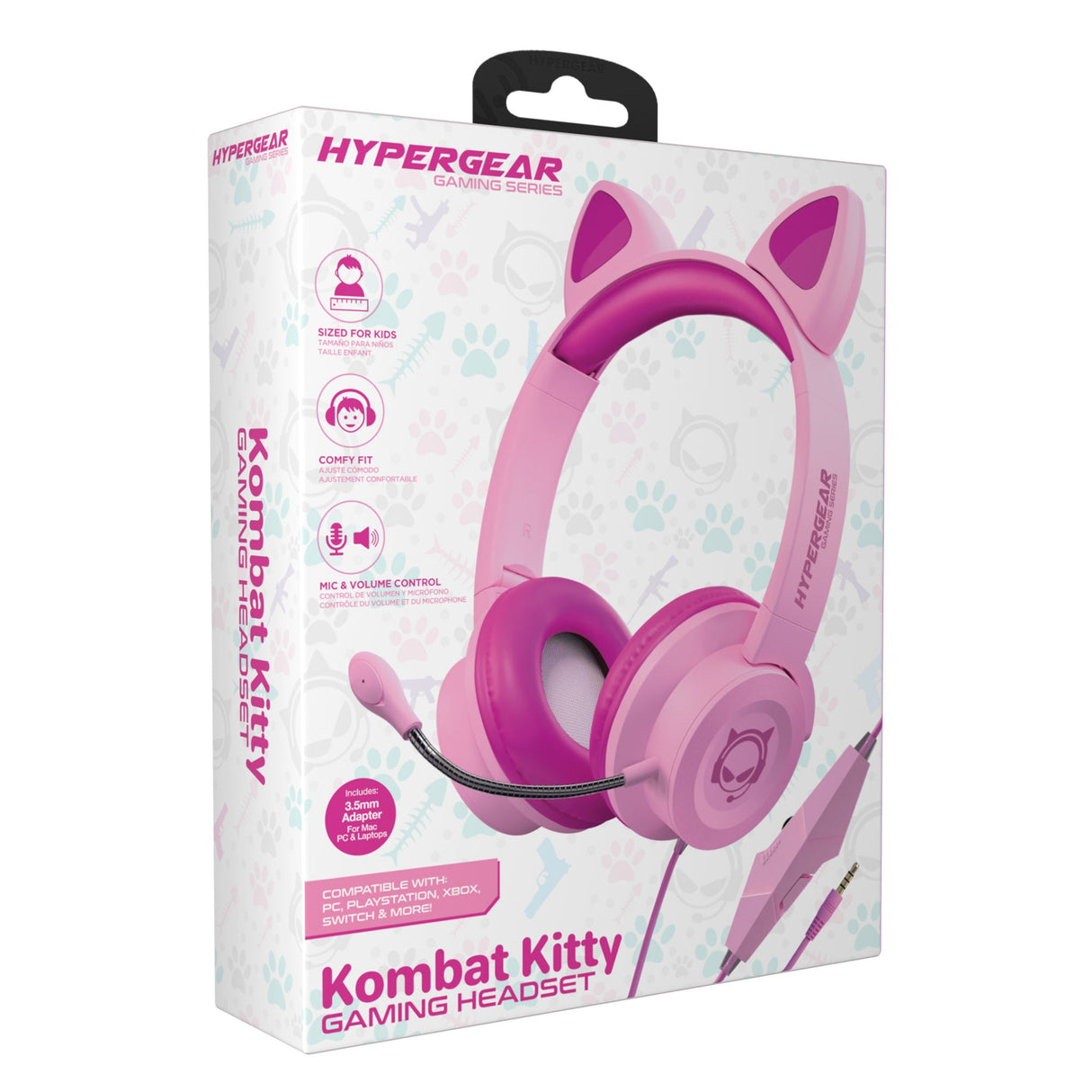 HyperGear Kombat Kitty Gaming Headset with Detachable Mic from Jupiter Gear Home