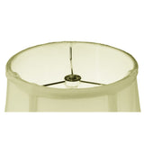 Egg Shell 14"W x 11"H Shantung Bell Lampshade From LampsUSA