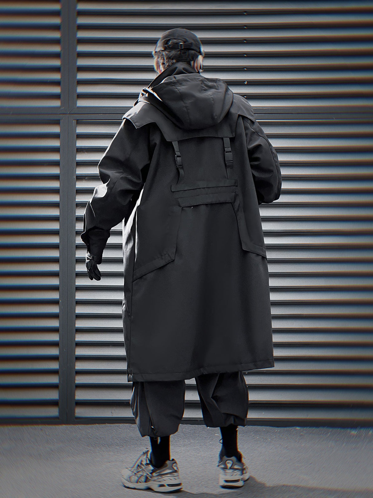 J37 Trench Coat with Hoodie from Niepce Inc