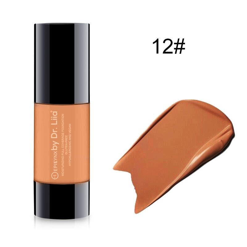 Full Coverage Foundation with SPF 15 - For Flawless Skin from Epilynx Skincare and Cosmetics