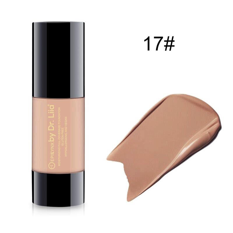 Full Coverage Foundation with SPF 15 - For Flawless Skin from Epilynx Skincare and Cosmetics