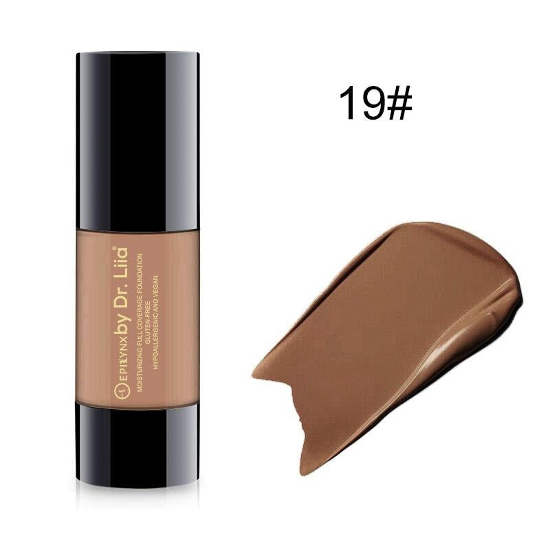Full Coverage Foundation with SPF 15 - For Flawless Skin from Epilynx Skincare and Cosmetics