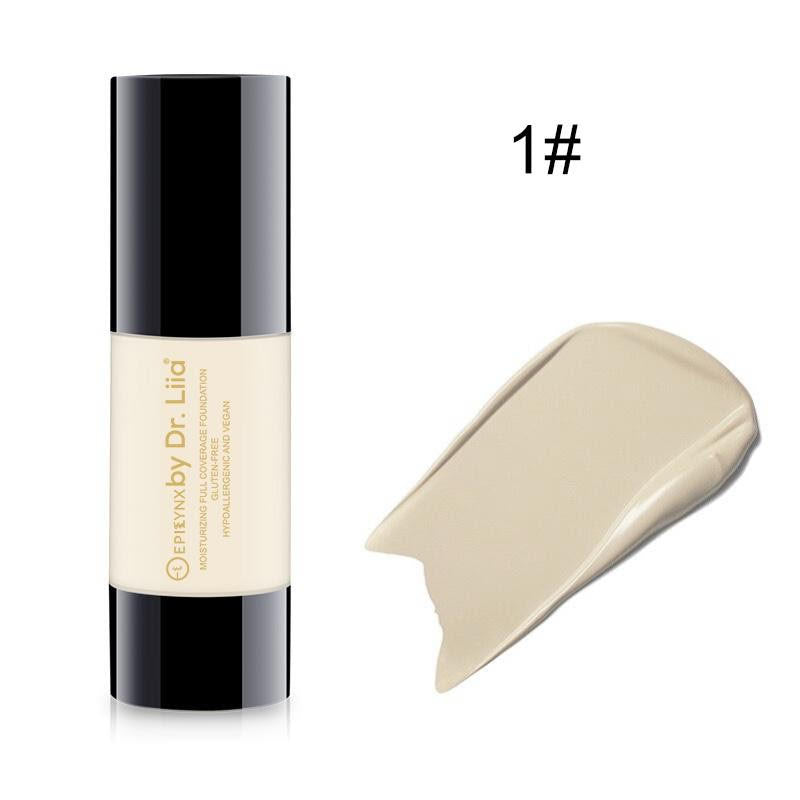 Full Coverage Foundation with SPF 15 - For Flawless Skin from Epilynx Skincare and Cosmetics
