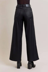 HIDDEN | NORI COATED WIDE LEG JEANS From Tallulah Lou