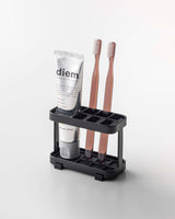 Toothbrush + Toothpaste Stand - Steel from Yamazaki Home