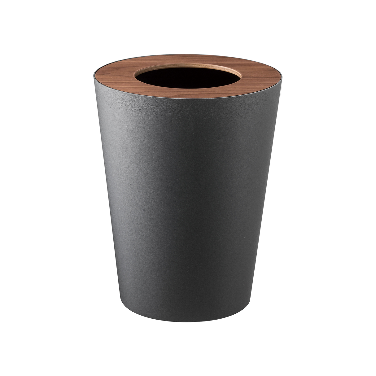 Trash Can - Two Styles - Steel + Wood from Yamazaki Home