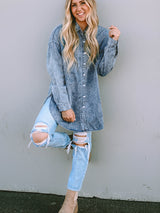 Acid Wash Denim Shirt Dress from MsDressly