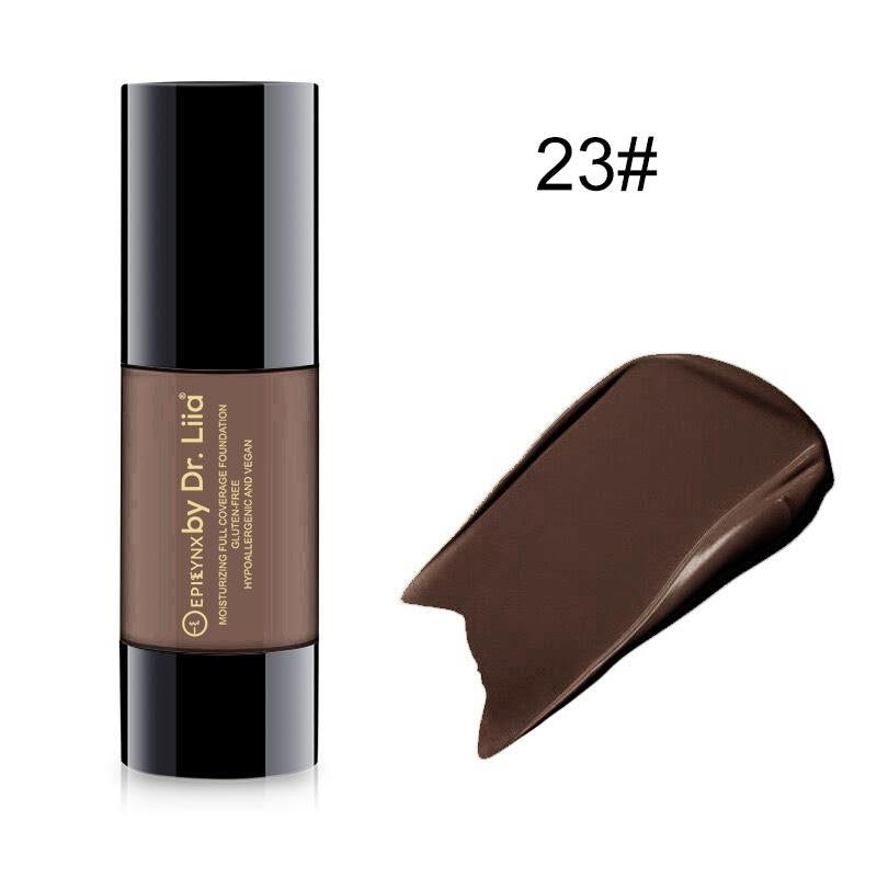 Full Coverage Foundation with SPF 15 - For Flawless Skin from Epilynx Skincare and Cosmetics