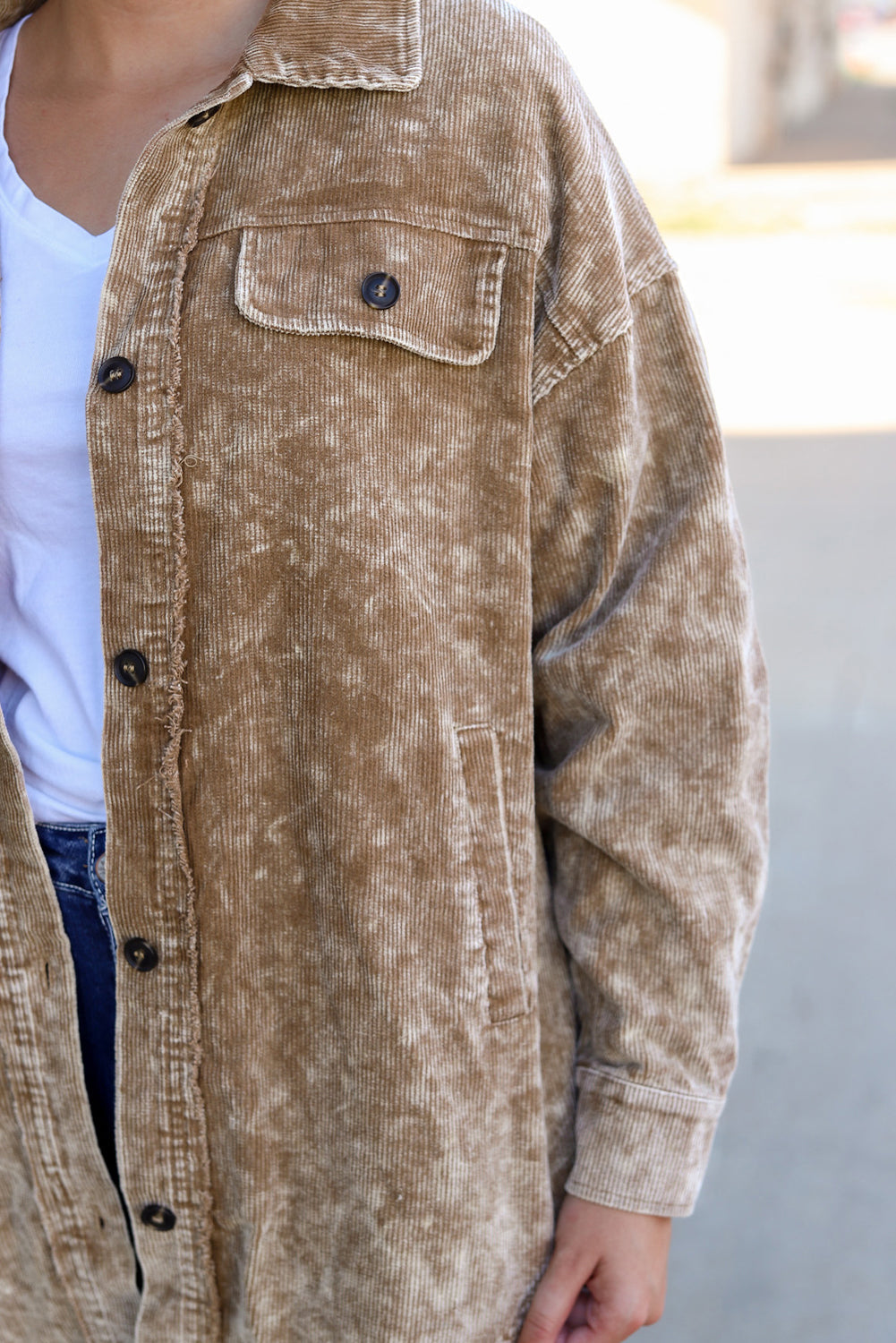 Chic Lapel Long Wool Coat with Pockets. from MsDressly