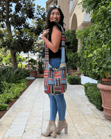 Kathmandu Collection Patchwork Striped Hobo Bag from Jupiter Gear