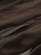 Autumn Brown Fleece Jacket from MsDressly