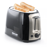 Better Chef Deluxe Cool Touch Wide-Slot 2-Slice Toaster with Stainless Accents from Jupiter Gear Home