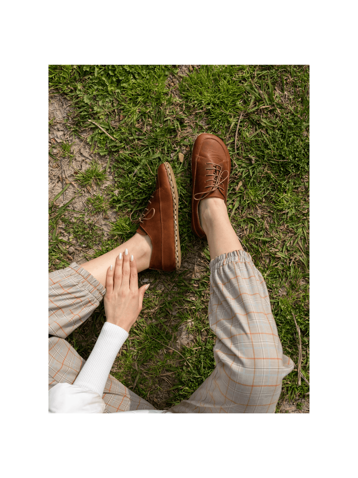 Men's Coffee Barefoot Sneakers from Atlantis Handmade Shoes