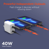 HyperGear PD40W Dual USB-C Wall Charger from Jupiter Gear Home