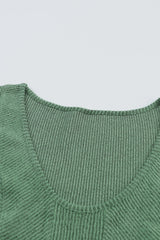 Autumn Green Knit Top from MsDressly