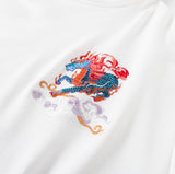 Demon Horse Embroidery Hoodie from Niepce Inc