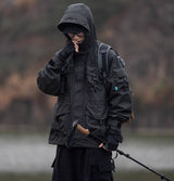 J88 Black Heavy Tactical Wilderness Jacket From Niepce Inc