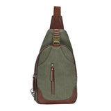 Samara Cotton Canvas Crossbody Sling from MMS Brands