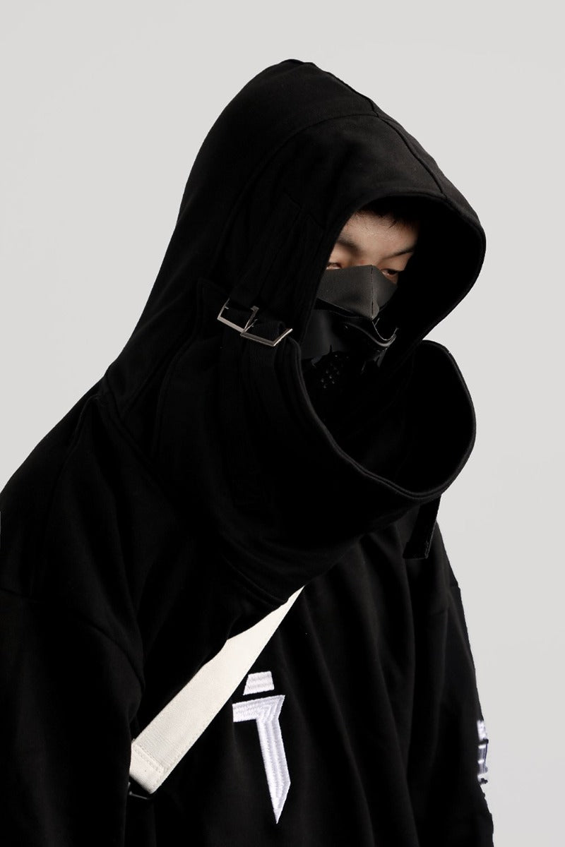 Black I-Tech Hoodie from Niepce Inc
