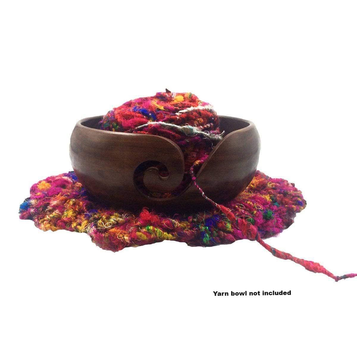 Fab Flower Doily Crochet Pattern from Darn Good Yarn