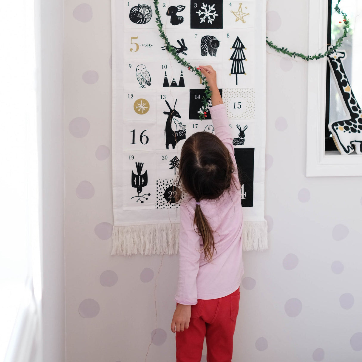 Pocket Advent Calendar - Winter Animals From Wee Gallery